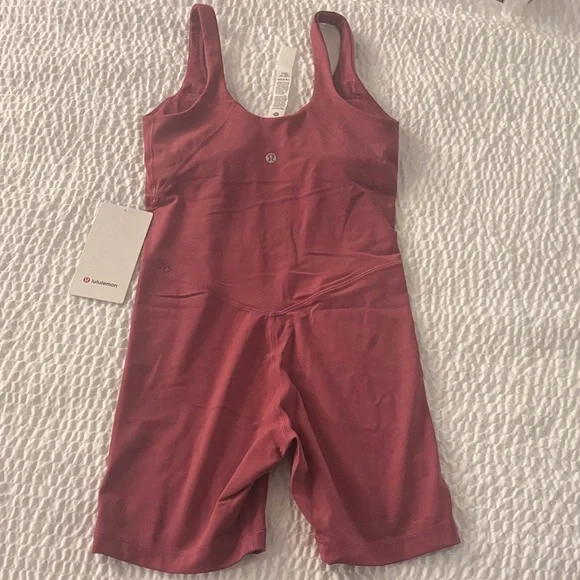 Lululemon Align 6 Bodysuit NWT With Built In Bra A/B